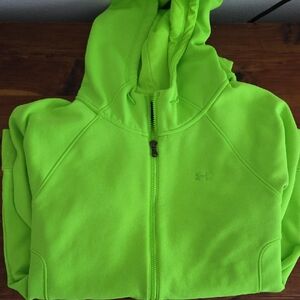 Under Armour Neon Green Hoodie
